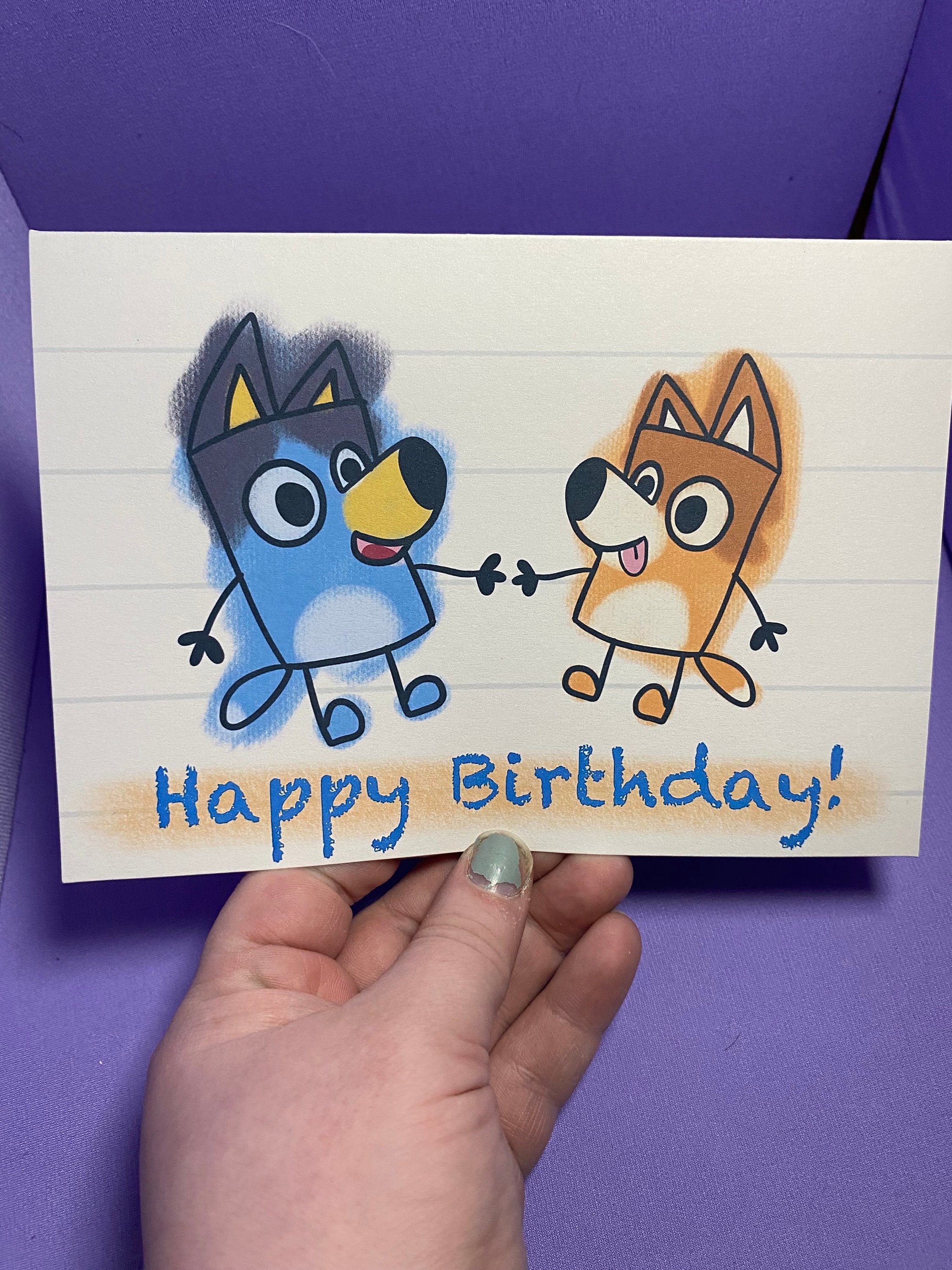 5x7 Blank Greeting Card