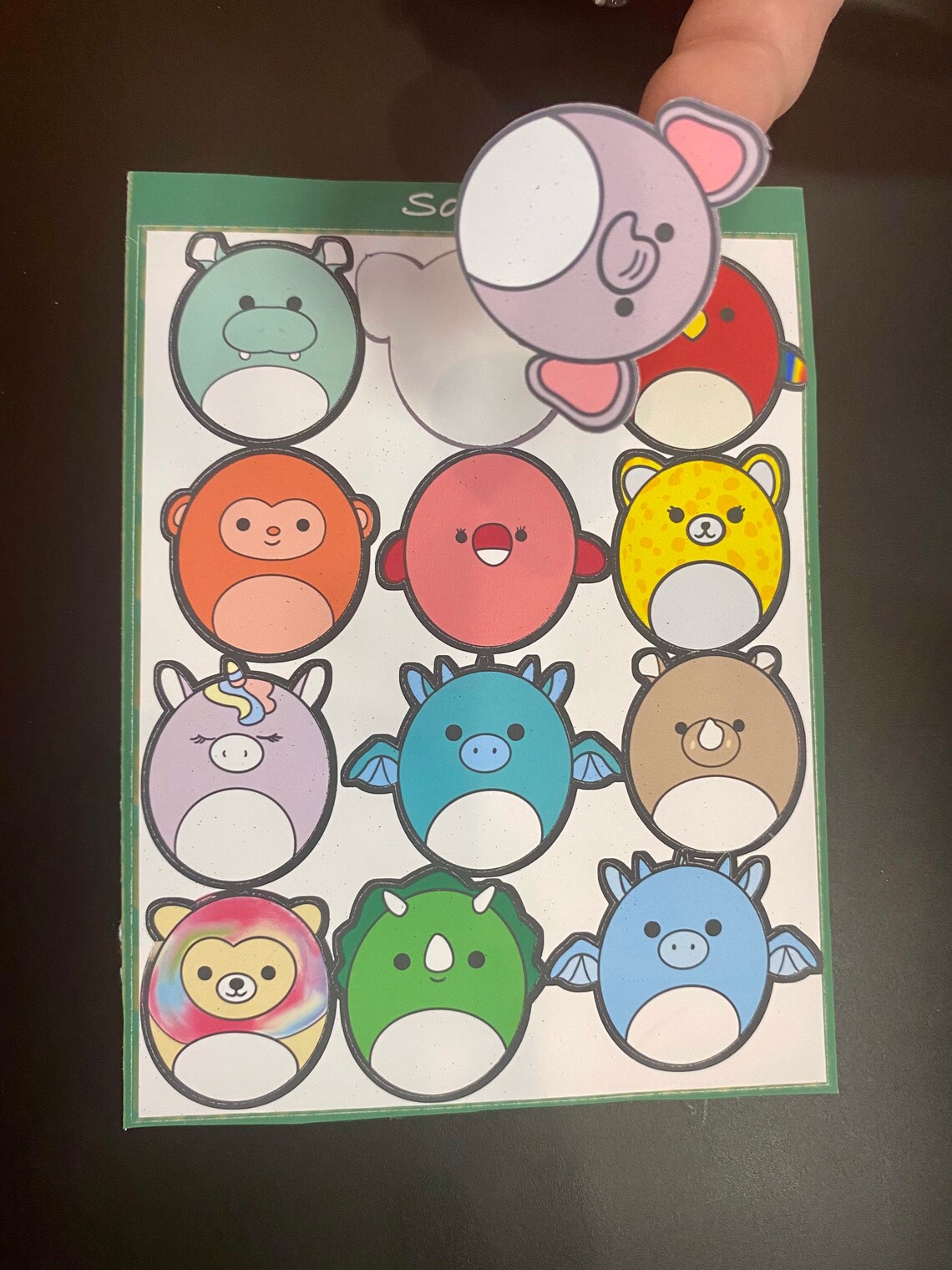 Squishmallow Inspired Stationary Journaling 4x6 Sticker Set Etsy