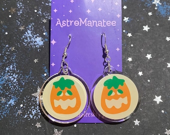 Halloween Keks Ohrringe / Halloween Keks Ohrringe / Halloween Keks Ohrringe / Nostalgie Retro Ohrringe / Acryl Ohrringe / Halloween Geschenk