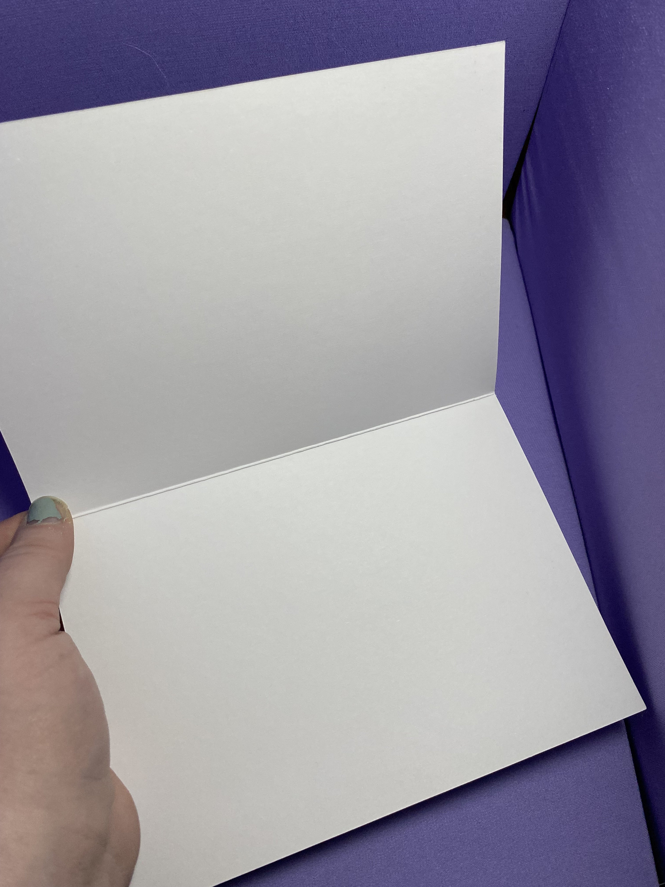 5x7 Blank Greeting Card