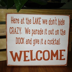 Personalized Custom Lake House Flag - We Don't Hide Crazy - EN8ZDN main image 0