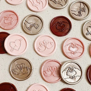 valentine's wax seals