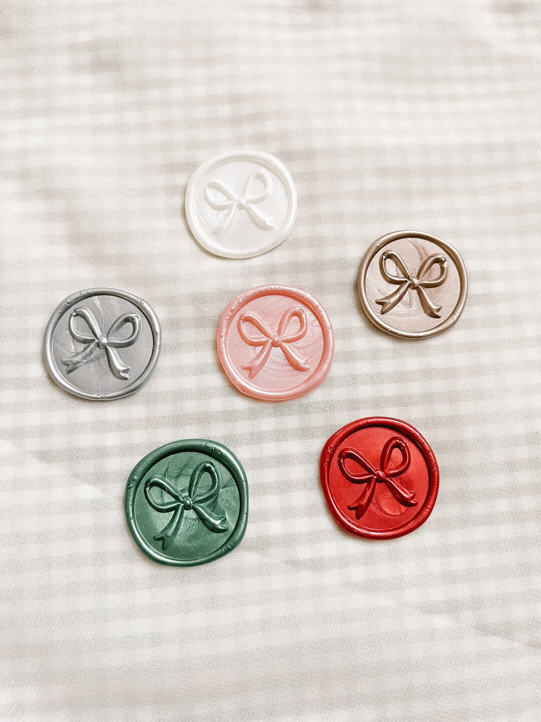 Set Di 2 Teste Per Timbro Ceralacca A Forma Di Rosa, Ø 2.5 Cm E 3 Cm, Per Inviti E Confezioni Regalo - 2
