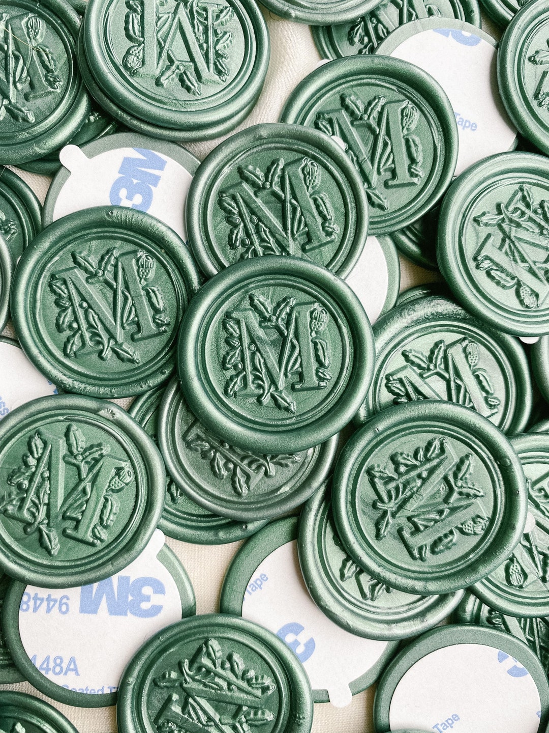 Adesivi Sigillo Ceralacca Argento - 24 Pezzi Autoadesivi Per Matrimoni E Inviti - Foto 12