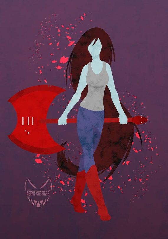 Marceline Adventure Time Print | Etsy Adventure Time Marceline Body Pillow | Etsy