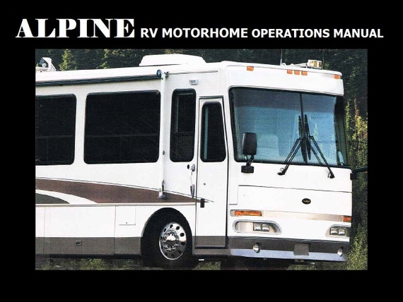 Western Ale Motorhome Manuals W 310pgs For Class A Rv 