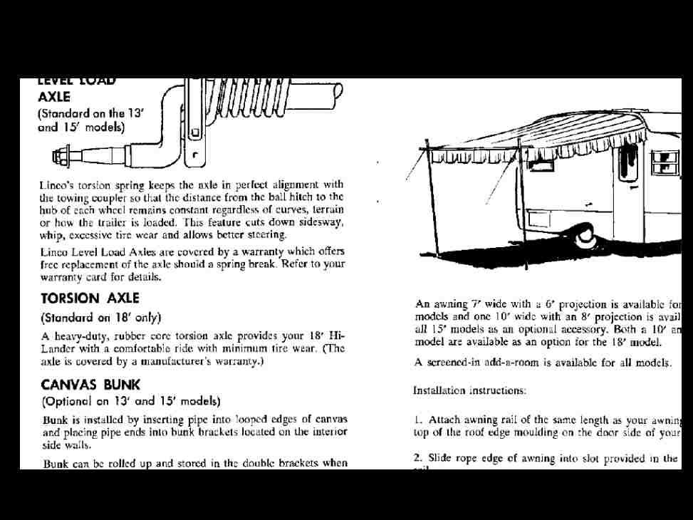 SERRO SCOTTY Camper Trailer Manuals for Scotty RV Appliance Service