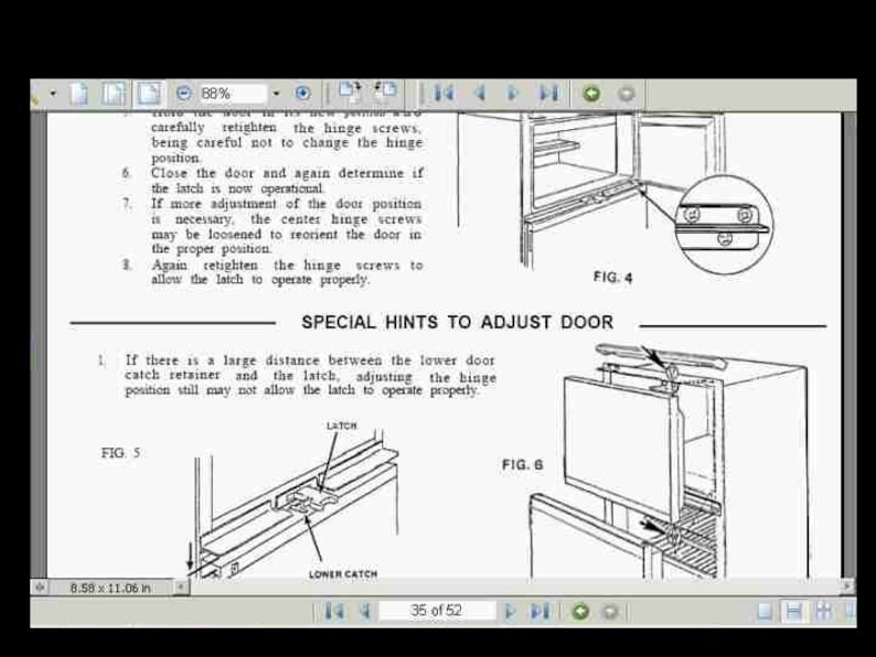 DOMETIC RV Motorhome Refrigerator Service Manual Set 720 Pages for