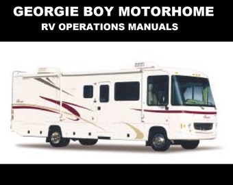 GEORGIE BOY 1990-2004 Motorhome Manuals - 410 pgs with RV Service & Appliance Repair for 1981 1982 1983 1984 1985 1986 1987 1988 RVs