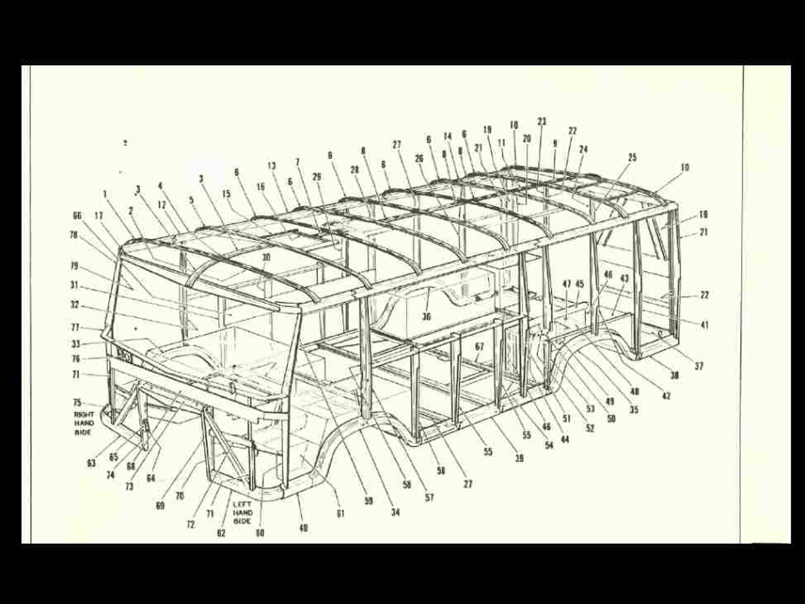 CORTEZ MOTORHOME Parts & Tech Manual 265pg for Clark Cortez RV Service