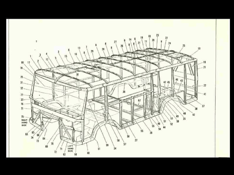 CORTEZ MOTORHOME Parts & Tech Manual 265pg for Clark Cortez RV Service