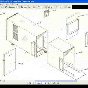 MOBILE TRAVELER Motorhome Operations AC + Furnace Manuals 600pgs for Rv Service Repair & Maintenance image 4