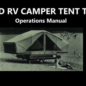 NIMROD RV Camper Operations Manual -325 pages for Tent Trailer Maintenance 5th Wheel Appliance Service & Repair Manuals