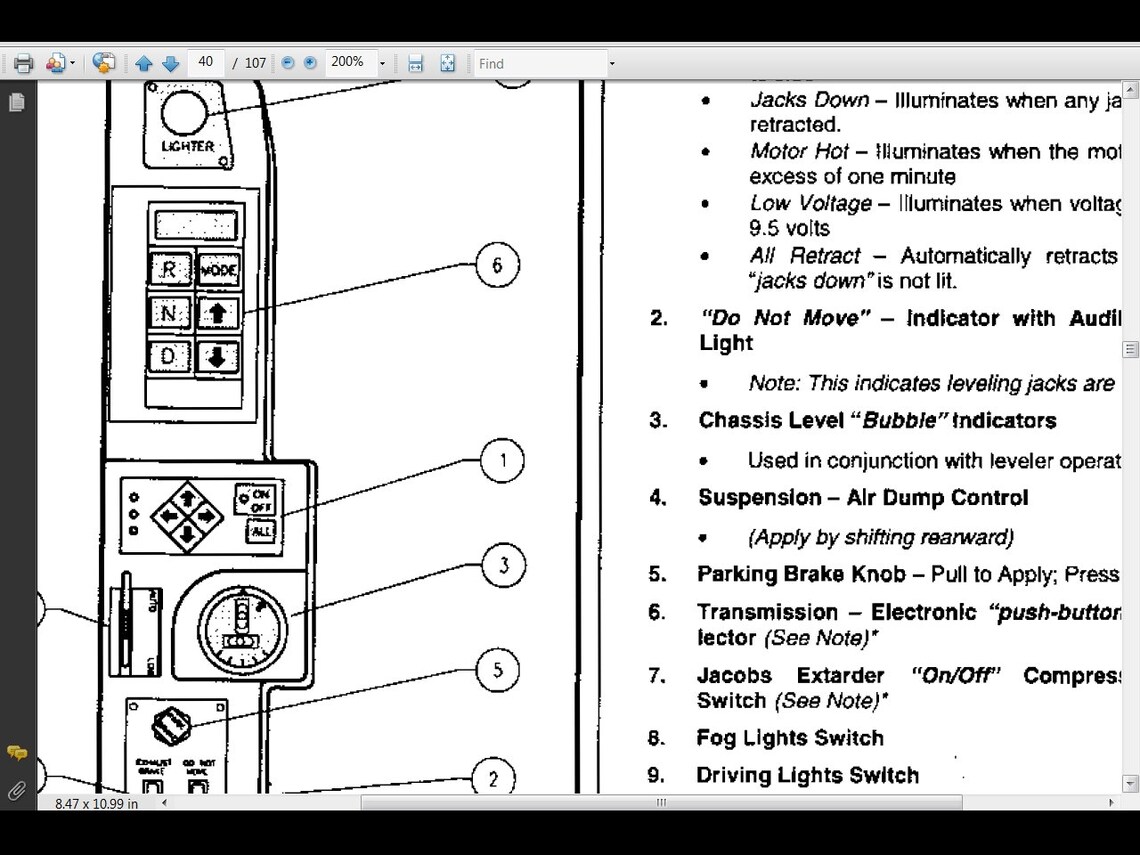 TRADEWINDS MOTORHOME Manuals 435pg 1997 1998 1999 2000 2001 RV Service