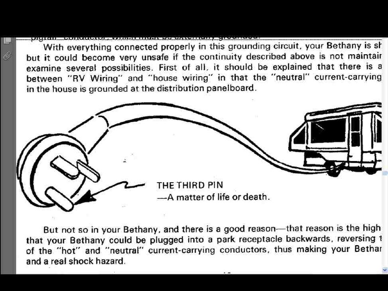 BETHANY Tent Trailer RV Operations Manuals 330pgs for Camper Furnace Refrigerator and AC Service