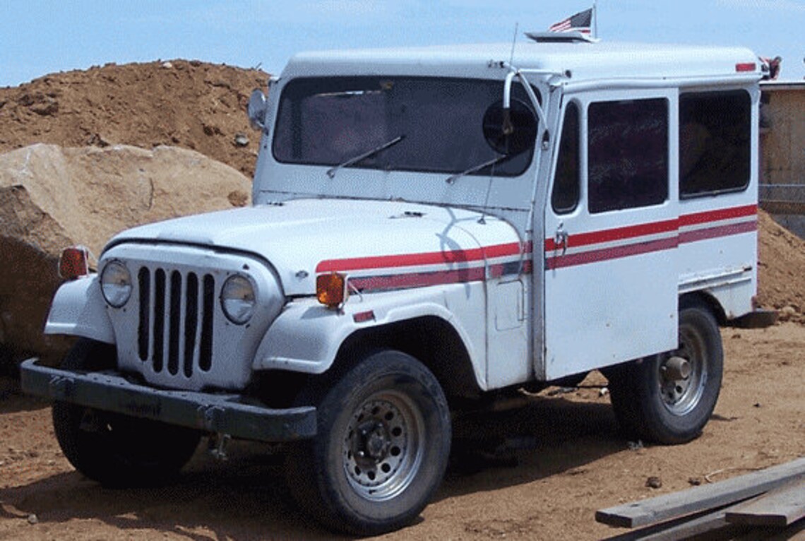 US POSTAL JEEP Service & Parts Manuals 295pgs for Dj5d Dj5 Fj3 Fj6 Fleet Van Service Tuning and