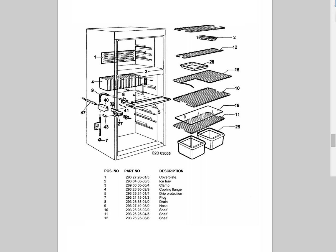 DOMETIC RV Motorhome Refrigerator Service Manual Set 720 Pages for