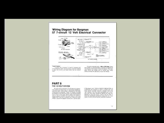 Boler Trailer Rv 1979 1980 Operations Amp Tech Manuals 280pgs For Egg Camper Service Operations And Repair