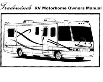 TRADEWINDS MOTORHOME MANUALs 435pg 1997 1998 1999 2000 2001 Servicio y Reparación de RV