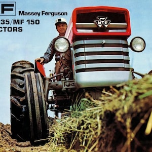 Massey Ferguson MF 135 148 Tractor Workshop Manual -535pg with MF135 MF148 Service & Repair Instructions