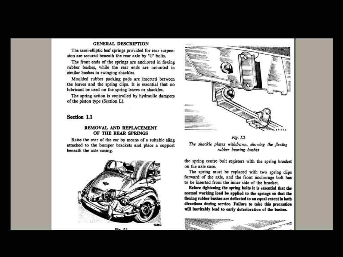 MORRIS MINOR & Parts Manuals 650pg W/ Series 2 MM 1000 Service