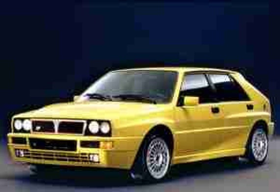 LANCIA DELTA Turbo Integrale 16V Workshop Service Manual for
