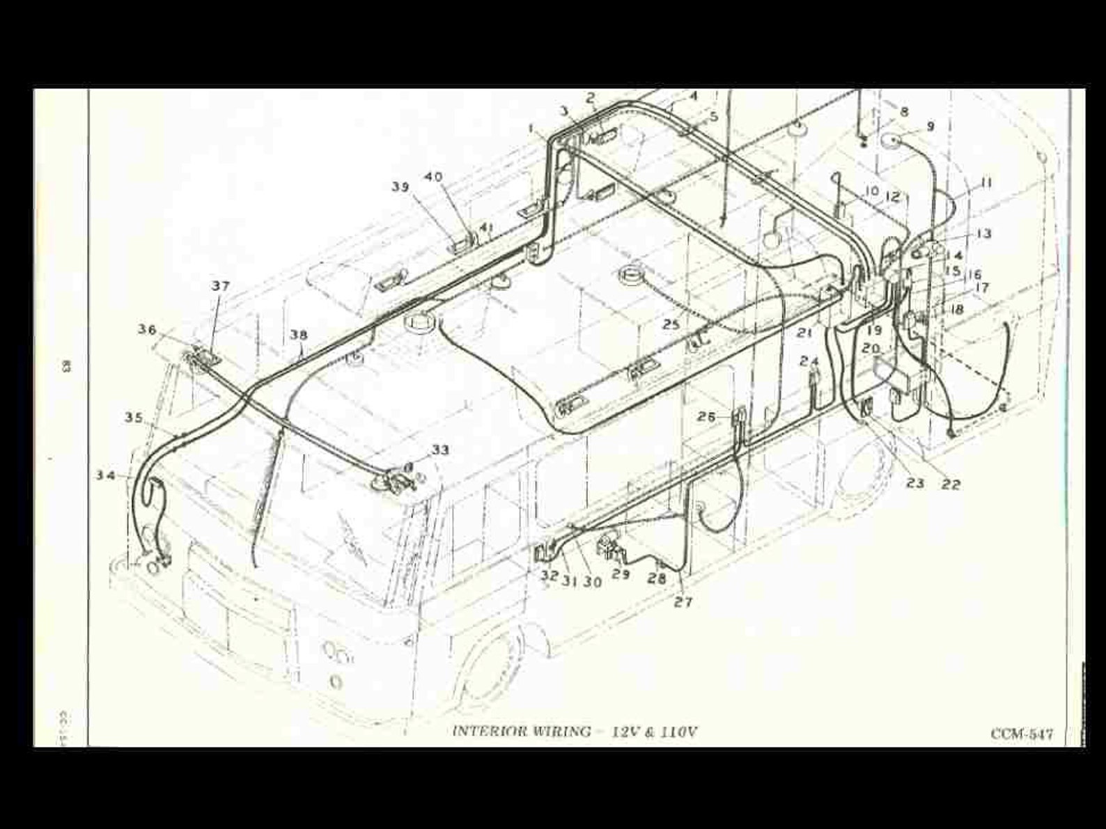 CORTEZ MOTORHOME Parts & Tech Manual 265pg for Clark Cortez RV Service