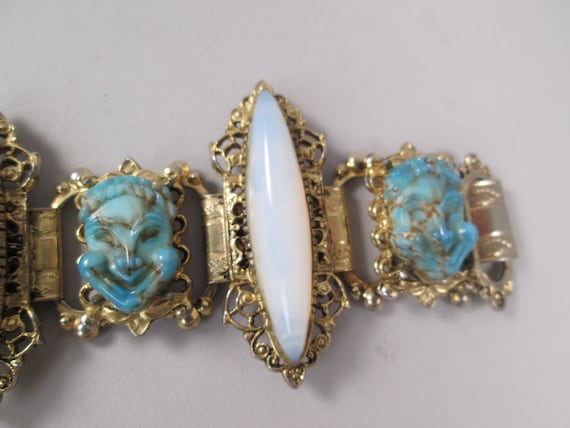 SELRO SELINI Vintage Rare Givre Rhinestone Filigree Demi Parure