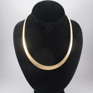 GIVENCHY Signed Choker.  Delicate Gaspipe or Flex Snake Chain, Graduated Adjustable Length. Vintage 1990s Y2K Designer Minimalist Necklace