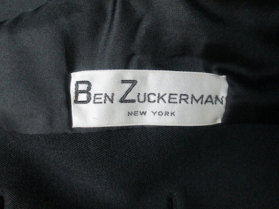 BEN ZUCKERMAN Vintage Couture Jacket.  Superb Det… - image 9