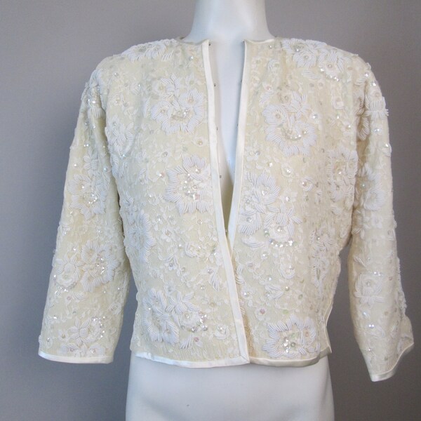White Evening Jacket Etsy