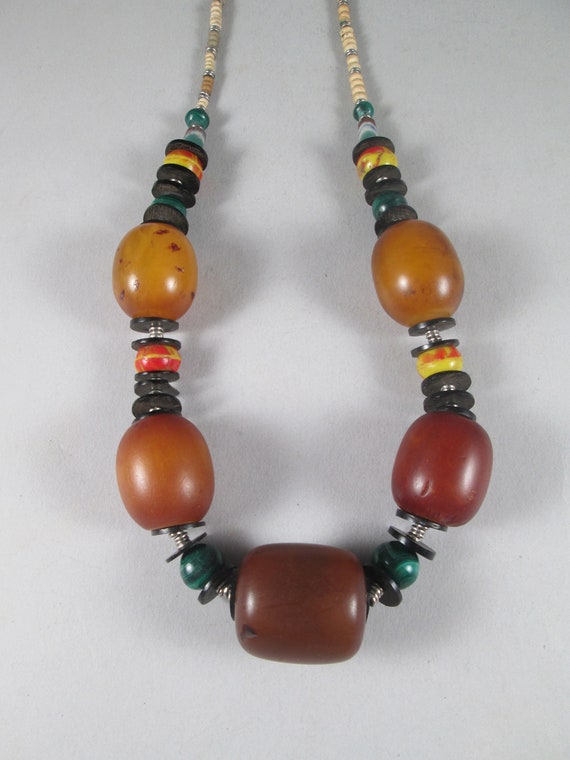 Baltic Amber Chips Necklace — Aspire Gallery