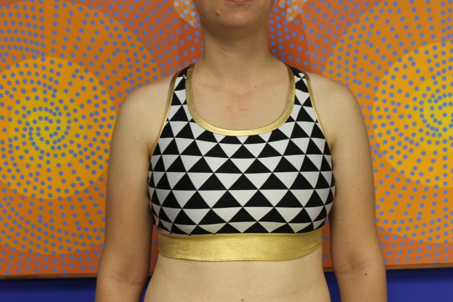 Sports Chest Binder Swim Top / Sports Bra Etsy