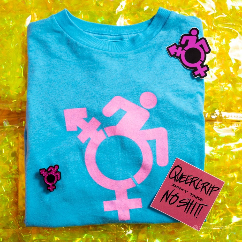 Queercrip Symbol Sticker!
