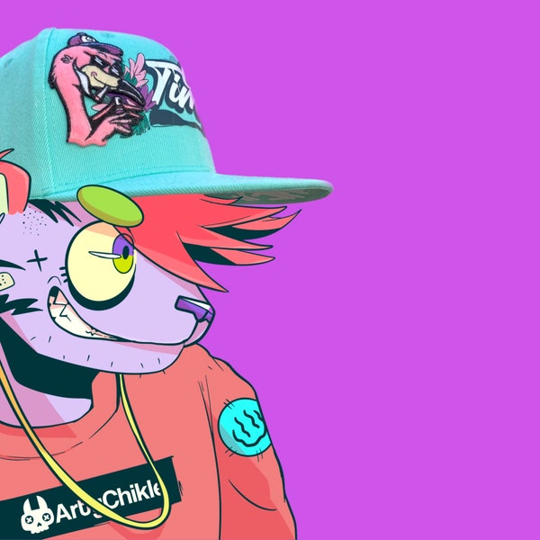 Snapback Chill Time Arty and Chikle | Streetwear | Furry Fandom Japanese Street | Anime Manga Clothes | Urban Culture | kemono