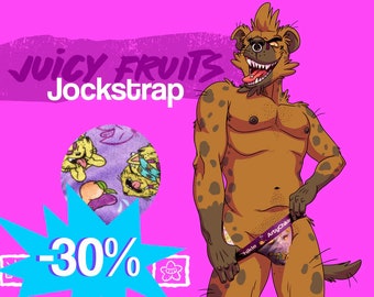 Juicy Fruits Jockstrap by ArtyChikle |Underwear | Undies | jockstrap | Jocks | Fun | colorful