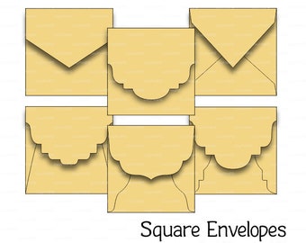 Download Free Svg Square Envelope File For Cricut