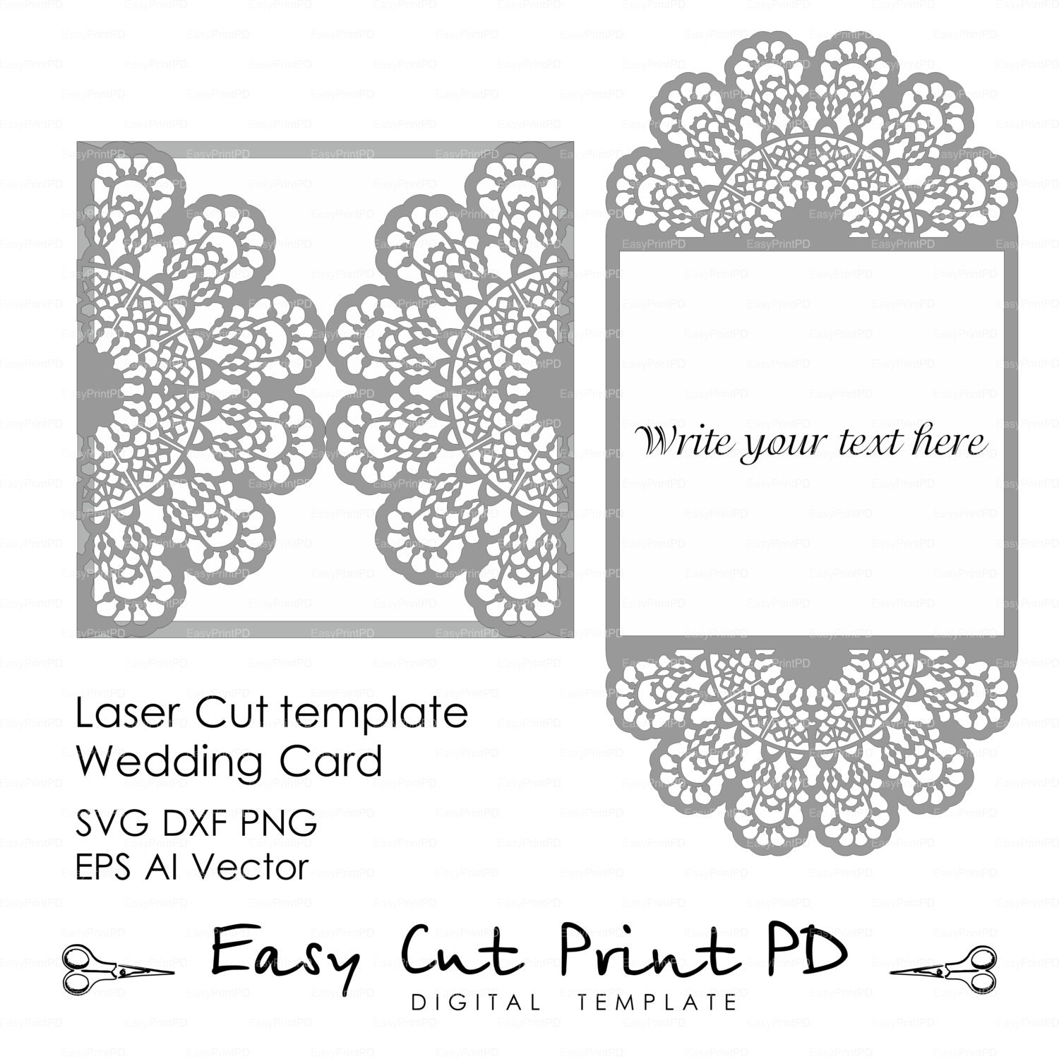 Download Wedding invitation Lace crochet doily Pattern Card ...