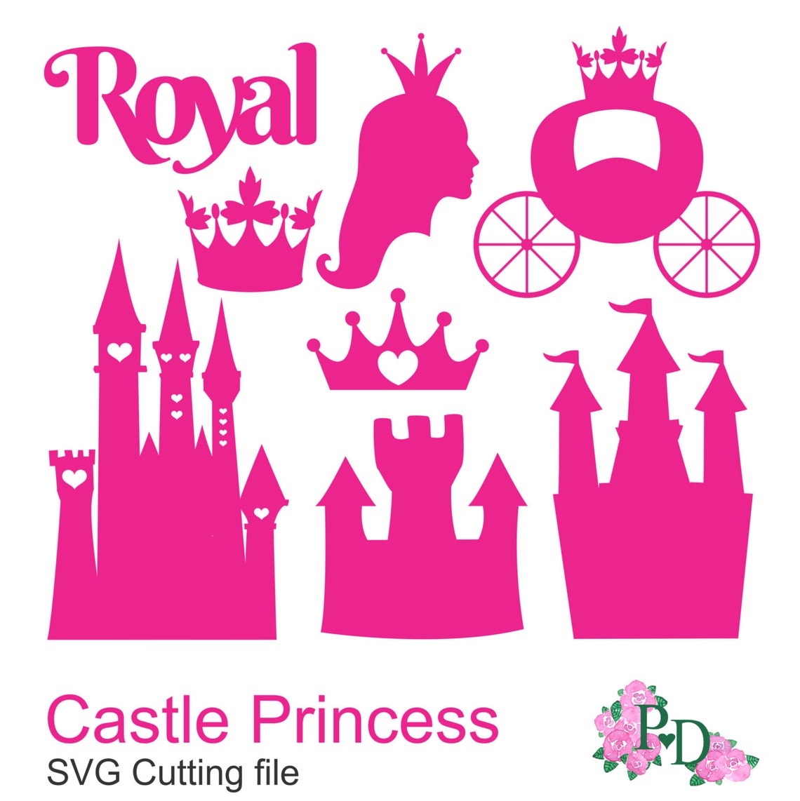 Free Free 102 Princess Castle Svg File SVG PNG EPS DXF File