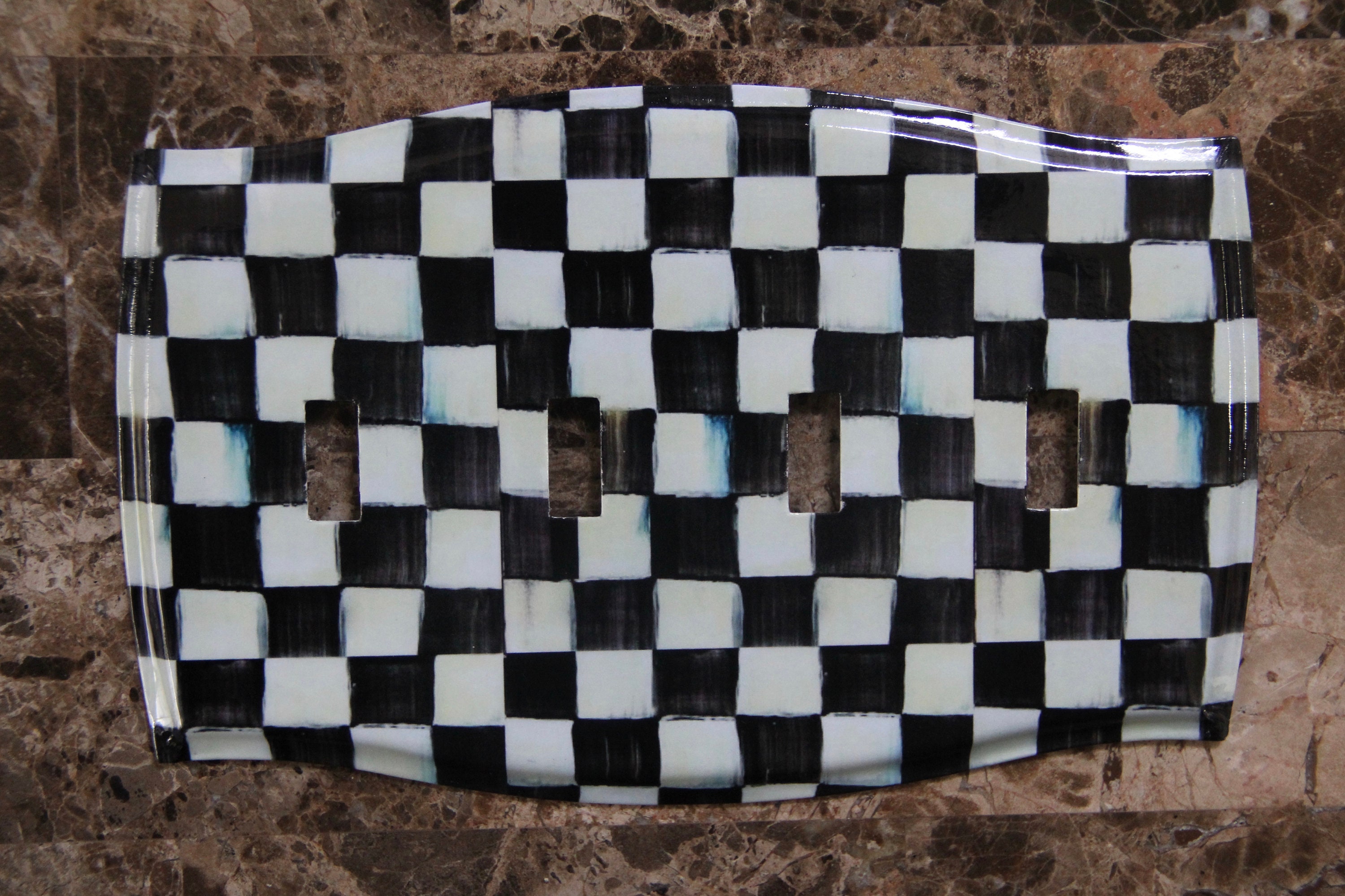 Cubierta de la placa del interruptor de la luz del control de | Etsy