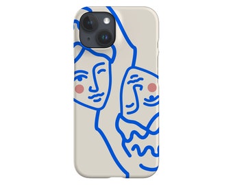 Ancient Greek Mythology Faces Limited-Edition Phone Case | Dark Academia | Phone Case For iPhone 13 12 Samsung Galaxy Google Pixel | Beige