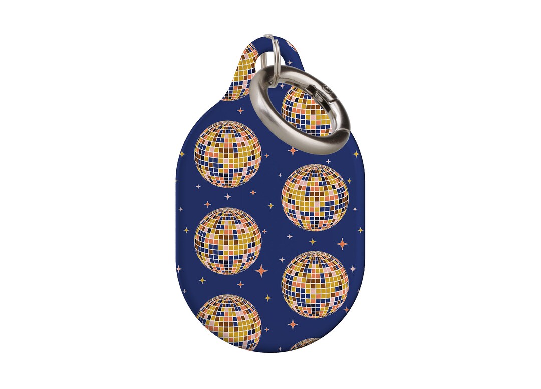 70s Disco Ball by Hannah Maria Limited-edition Apple AirTag Holder ...
