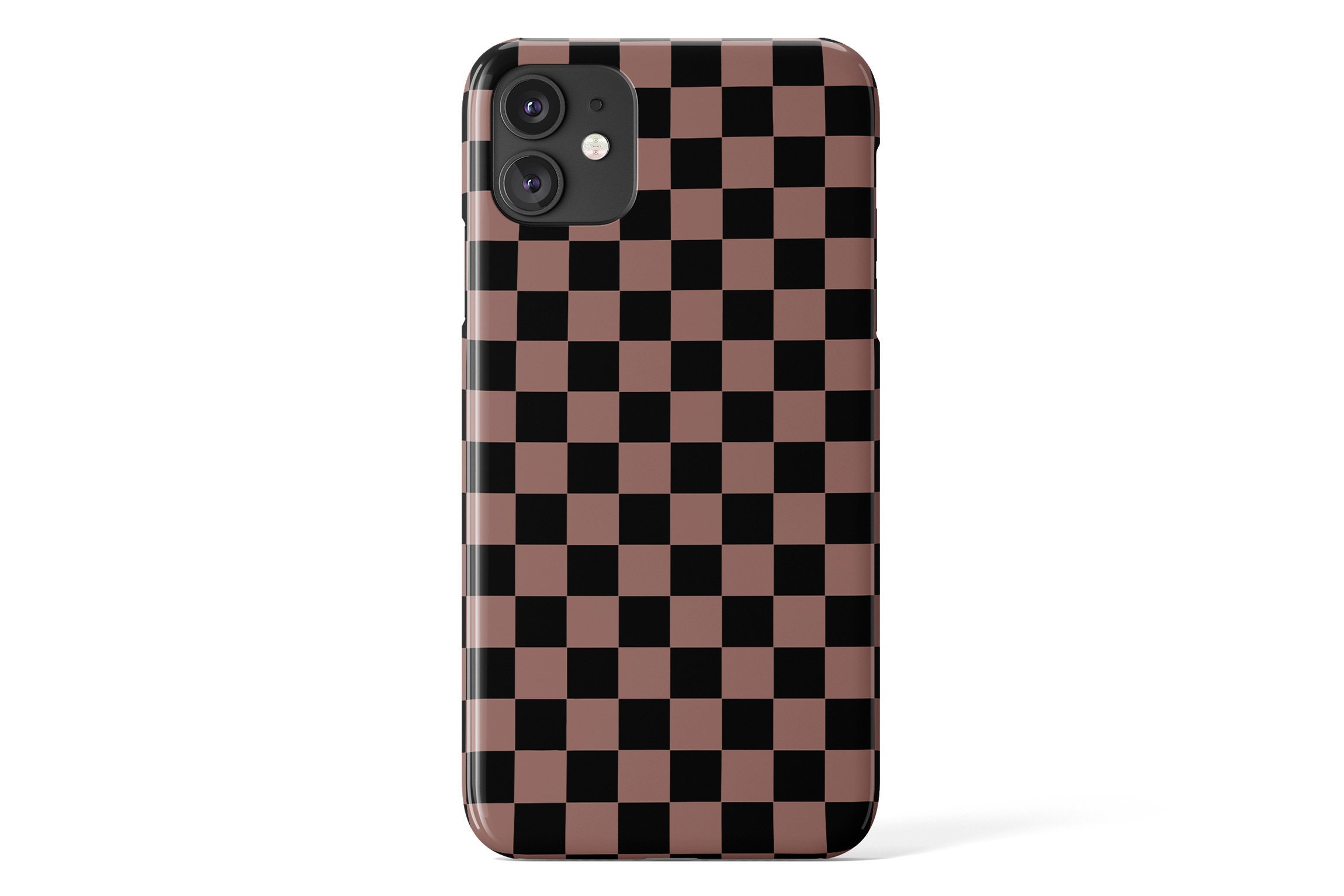 Checkered Phone Case (Grey Black)  Harper & Black – Harper & Blake