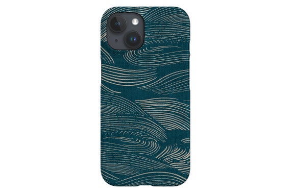 The Water by Cecilia Mok Phone Case | Blue Ocean Sea Waves