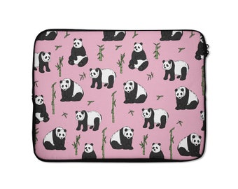 Pretty Cat Chinesered Panda Laptop Case 13 Inch Carrying Case with Strap Pretty Cat Chinesered Panda Laptop Case 13 Inch Carrying Case with Strap