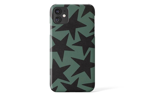Colorful Seahorse Star Graphic Pattern Print Protective Phone Case