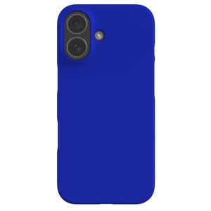 Azure Blue Still Block-telefoonhoesje: minimalistisch iPhone, Galaxy, Pixel