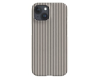 Vertical Stripes Limited-Edition Unique Phone Case | Gifts for Her | Phone Case For iPhone 13 12 11, Samsung Galaxy, Google Pixel | Beige