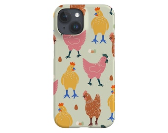 Chicken Scatter Limited-Edition Unique Phone Case | Gifts for Her & Him | Phone Case For iPhone 13 12 11 Samsung Galaxy Google Pixel | Multi