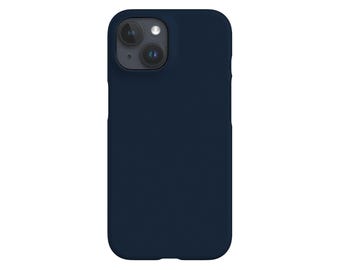 Ink Twilight Block Phone Case: Minimalist iPhone, Galaxy, Pixel
